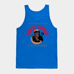 “Krampus Has Seen Your Fanfic Pairings— You In Trouble” Krampus With Bag Tank Top